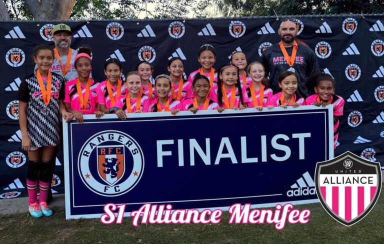 Alliance Menifee G2015s are Finalists at the Rangers Winter Cup!